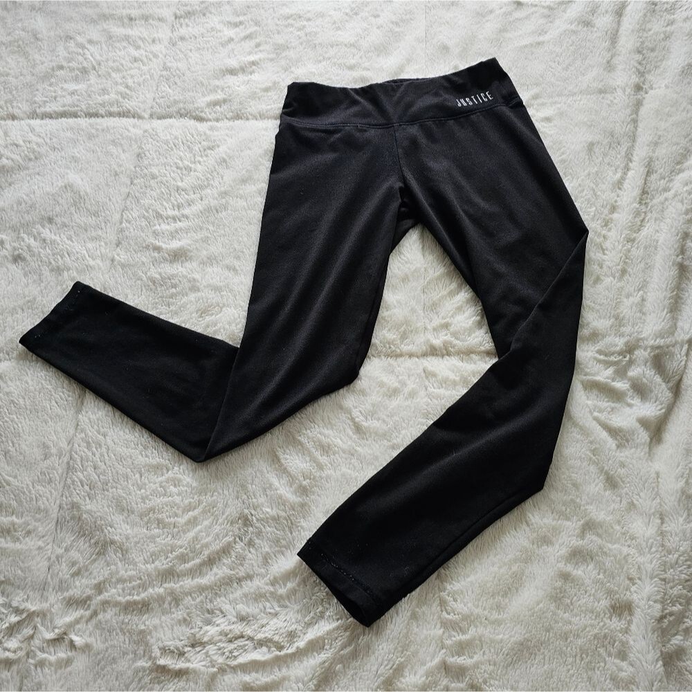 Kids Justice Black Leggings 14/16